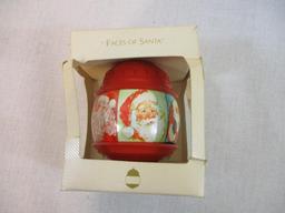 Six Vintage Christmas Ornaments from Hallmark, Precious Moments and Avon, 1 lb 2 oz