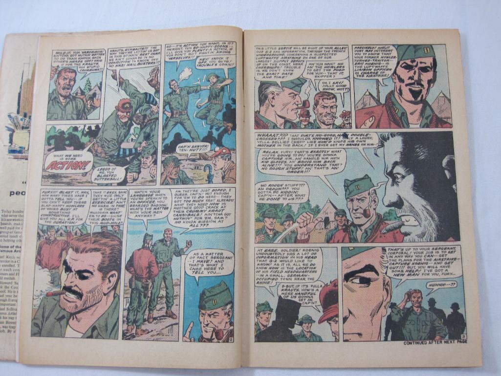 Sgt. Fury and His Howling Commandos Issue 77 Apr 1970 and Issue 36 Nov 1966