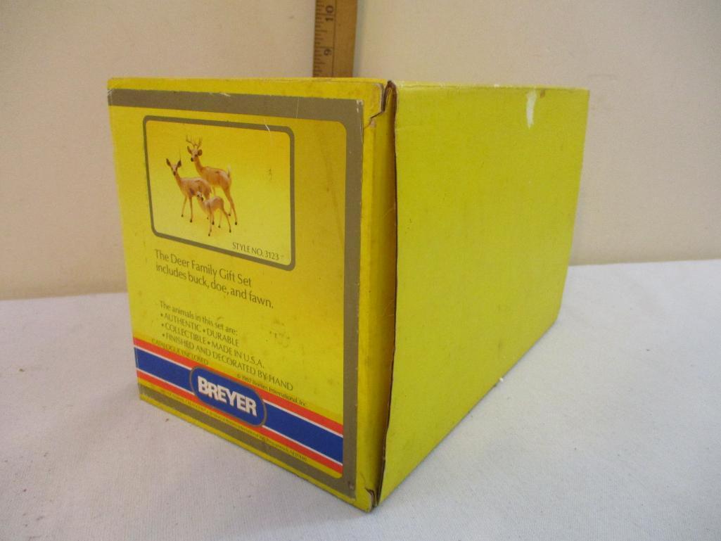 Breyer Deer Family, in original box, 1 lb 4 oz