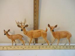 Breyer Deer Family, in original box, 1 lb 4 oz