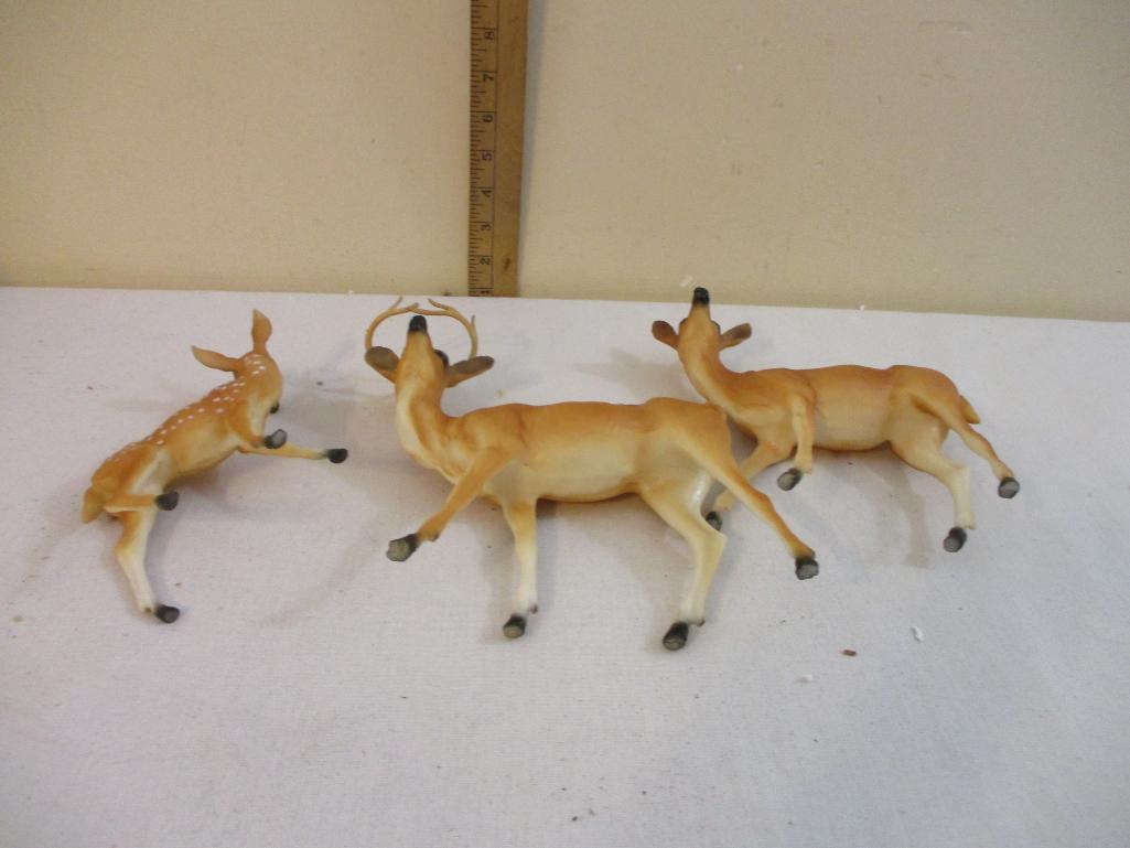 Breyer Deer Family, in original box, 1 lb 4 oz