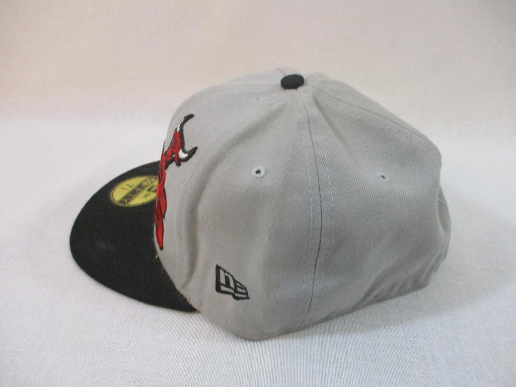 Chicago Bulls New Era Hat 7 3/4, 4 oz