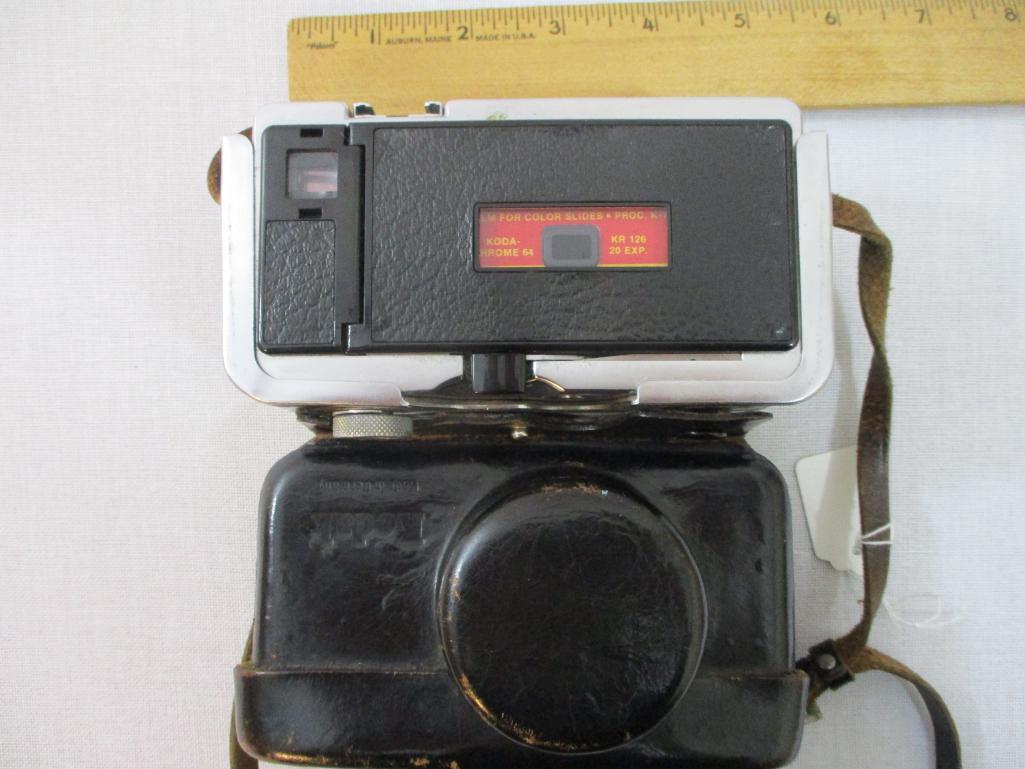 Vintage Instamatic 500 Camera with case, made in Germany, 1 lb 6 oz