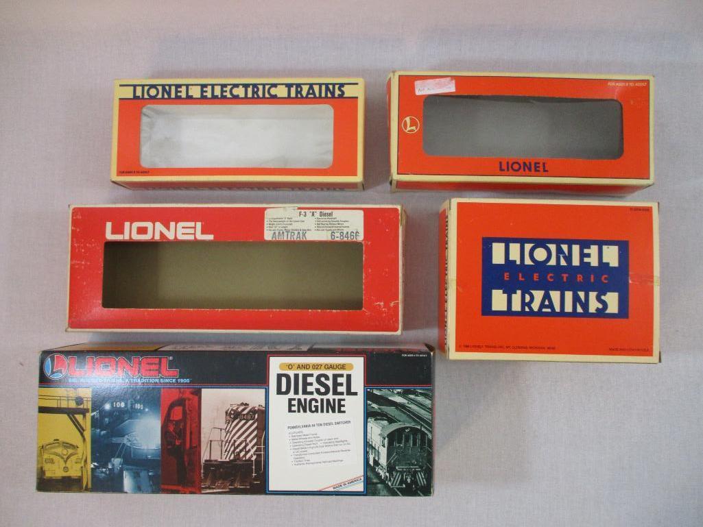 Lot of Assorted Empty Lionel Train Boxes, 1 lb 6 oz