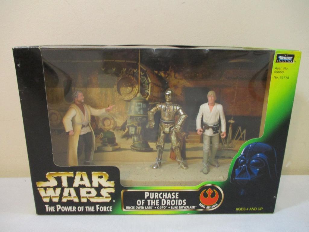 Star Wars The Power of the Force Purchase of the Droids Rebel Alliance Figures, new in box, 1997