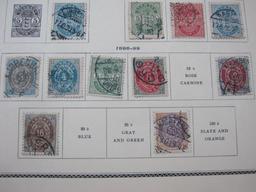 1870 to 1899 Denmark Postage Stamps, hinged
