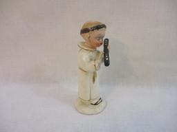 Vintage Chase Handpainted Choir Boy Ceramic Figure, 3 oz