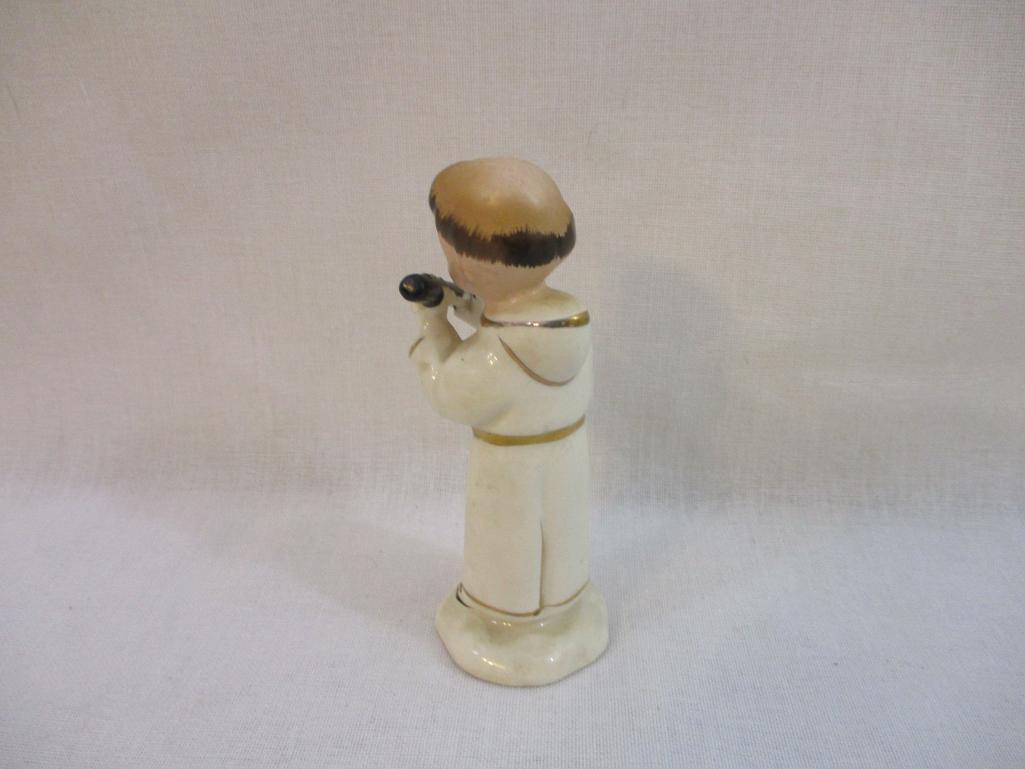 Vintage Chase Handpainted Choir Boy Ceramic Figure, 3 oz