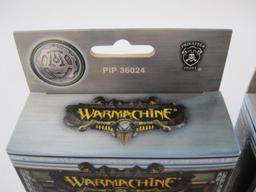 Two NIB Warmachine Convergence of Cyriss Miniatures: Galvanizer Light Vector (PIP 36024) and