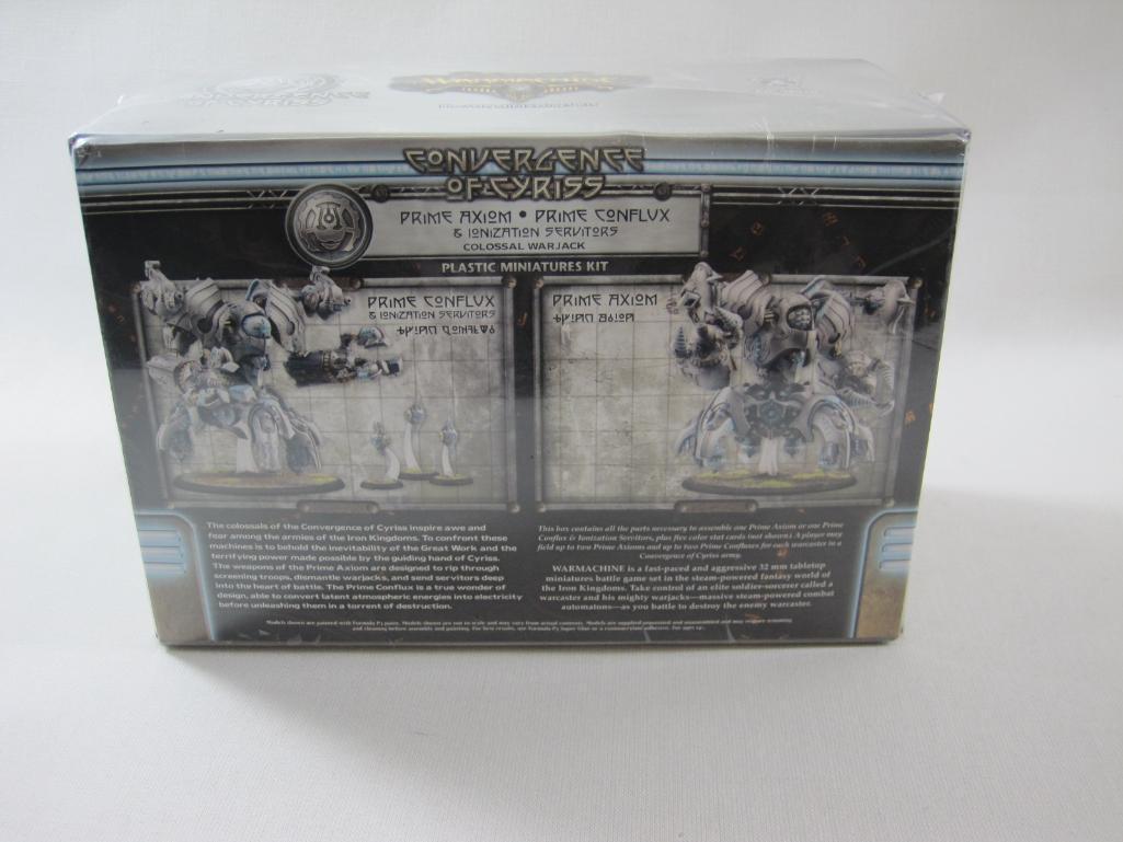 NIB Warmachine Convergence of Cyriss Prime Axiom/Prime Conflux & Ionization Servitors Colossal