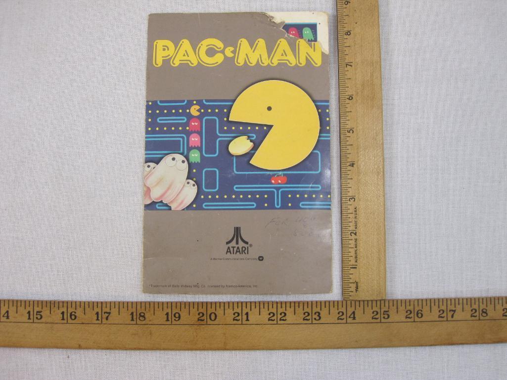 Pac-Man Atari Manual, 1982 Atari, 1 oz