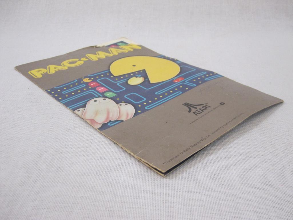 Pac-Man Atari Manual, 1982 Atari, 1 oz