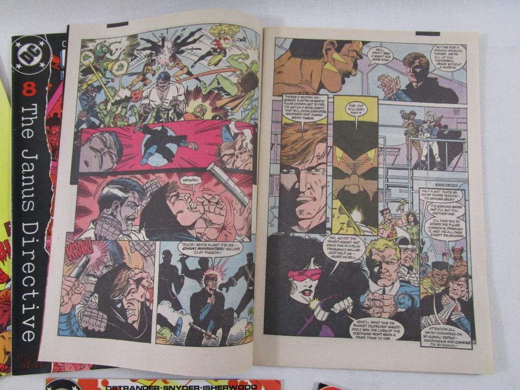 DC Comics Suicide Squad 1989 The Janus Directive 2- No27, 8- No 29, 10- No 30 with Suicide Squad Jul