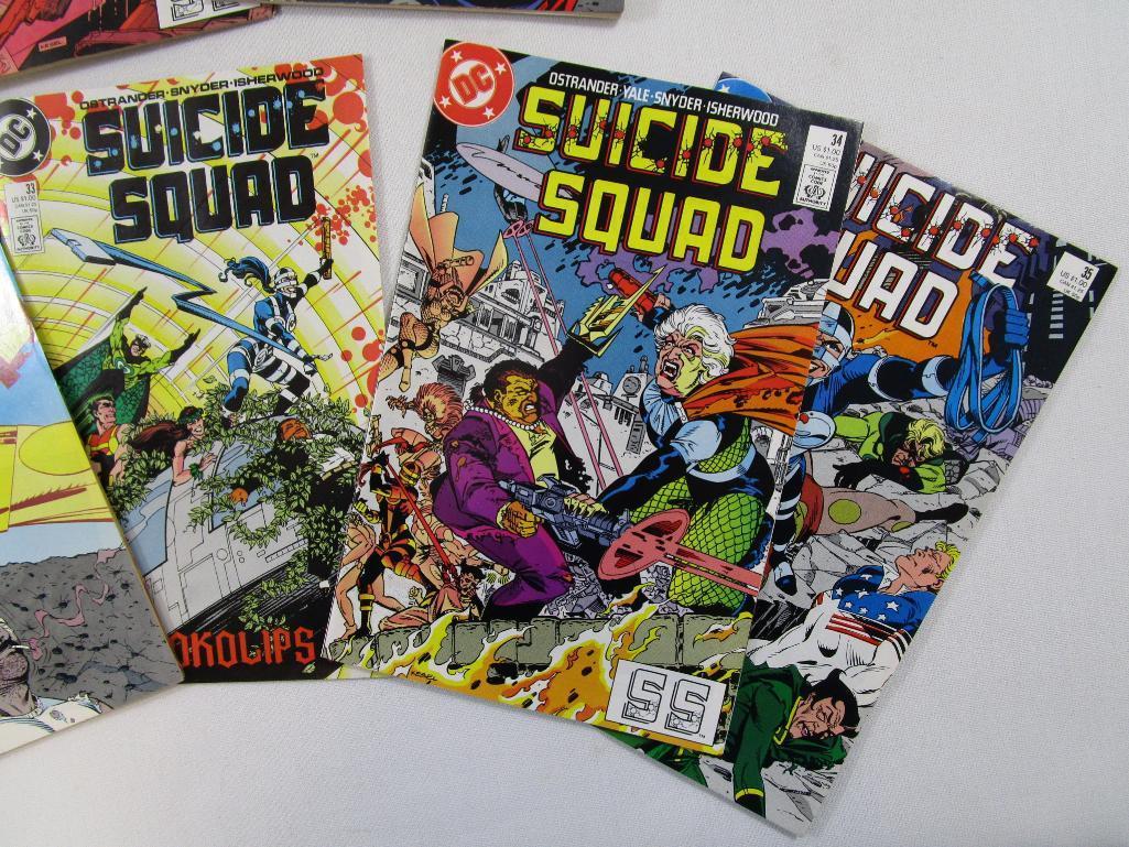 DC Comics Suicide Squad 1989 The Janus Directive 2- No27, 8- No 29, 10- No 30 with Suicide Squad Jul