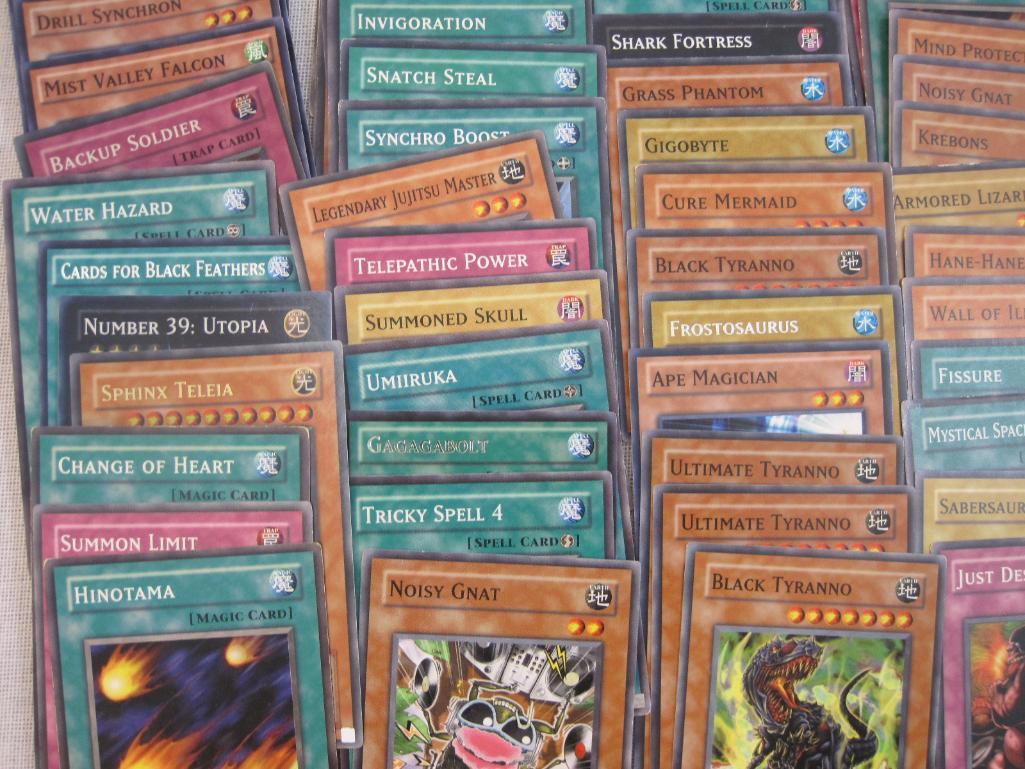 Yu-Gi-Oh Trading Cards including foil Backup Soldier, foil Silent Psychic Wizard 1st Edition, foil