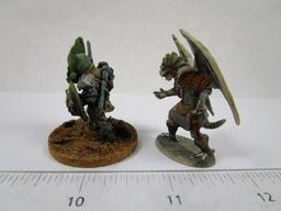 Two Ral Partha Goblinoid miniatures, 3oz