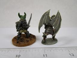 Two Ral Partha Goblinoid miniatures, 3oz