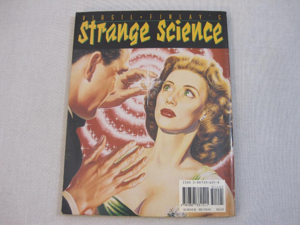 Virgil Finlay's Strange Science Paperback Book, 1992, ISBN:0-88733-154-8, 1 lb 6 oz