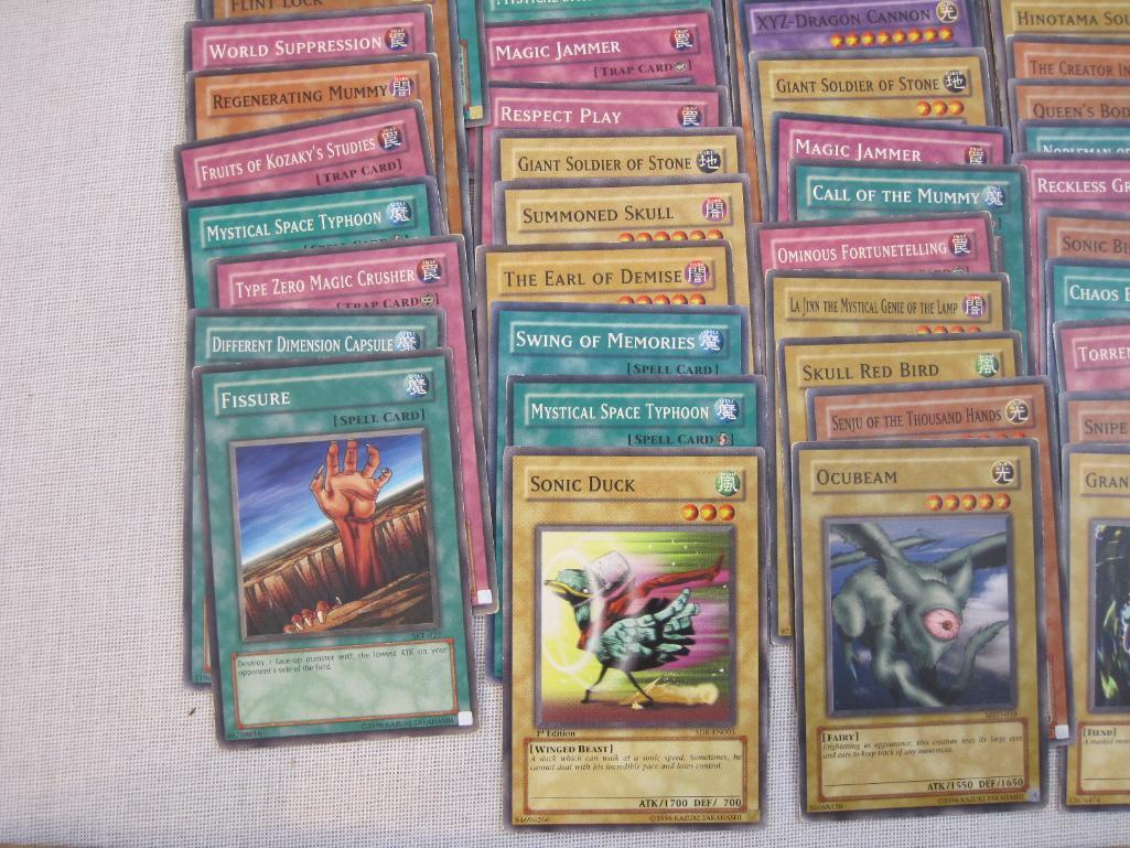 Yu-Gi-Oh Cards including foil Scapegoat, foil Gorz The Emissary of Darkness Limited Edition, foil