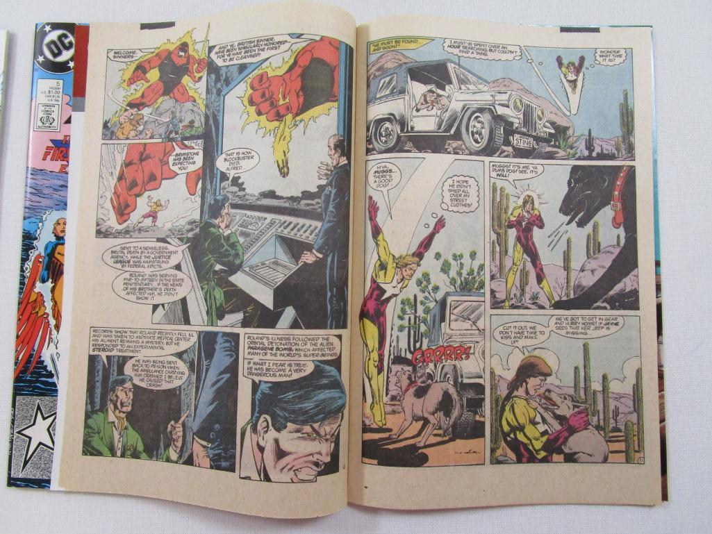 DC Comics Starman Meet The Power Elite, Winter No 4, Holiday No5 1988, Starman Guest Starring Batman