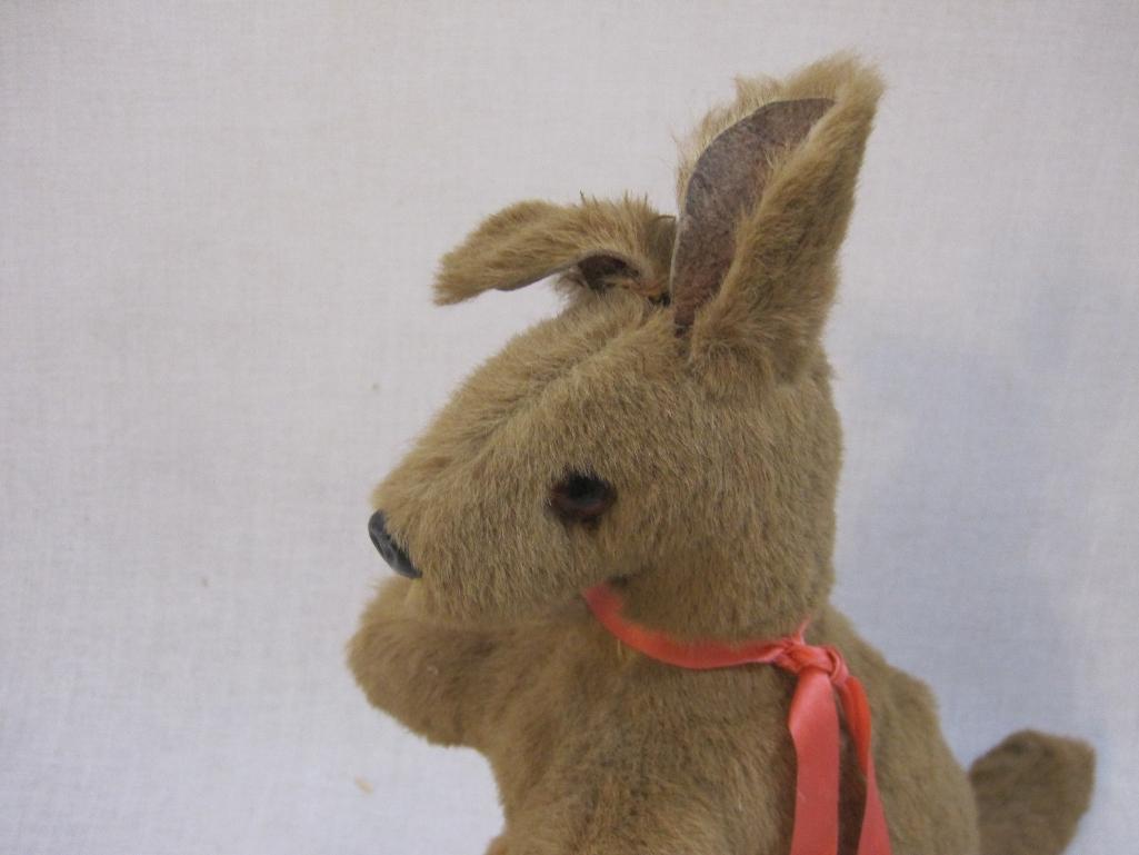 Vintage Stuffed Kangaroo, 11 oz