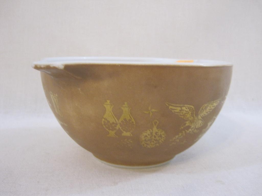 Vintage Pyrex Early American Cinderella Mixing Bowl 441, 1-1/2 pt, 1 lb 1 oz