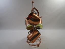 Copper Tree with Item Assortment includes Mugs, Salt and Pepper Shakers, Pitcher and more