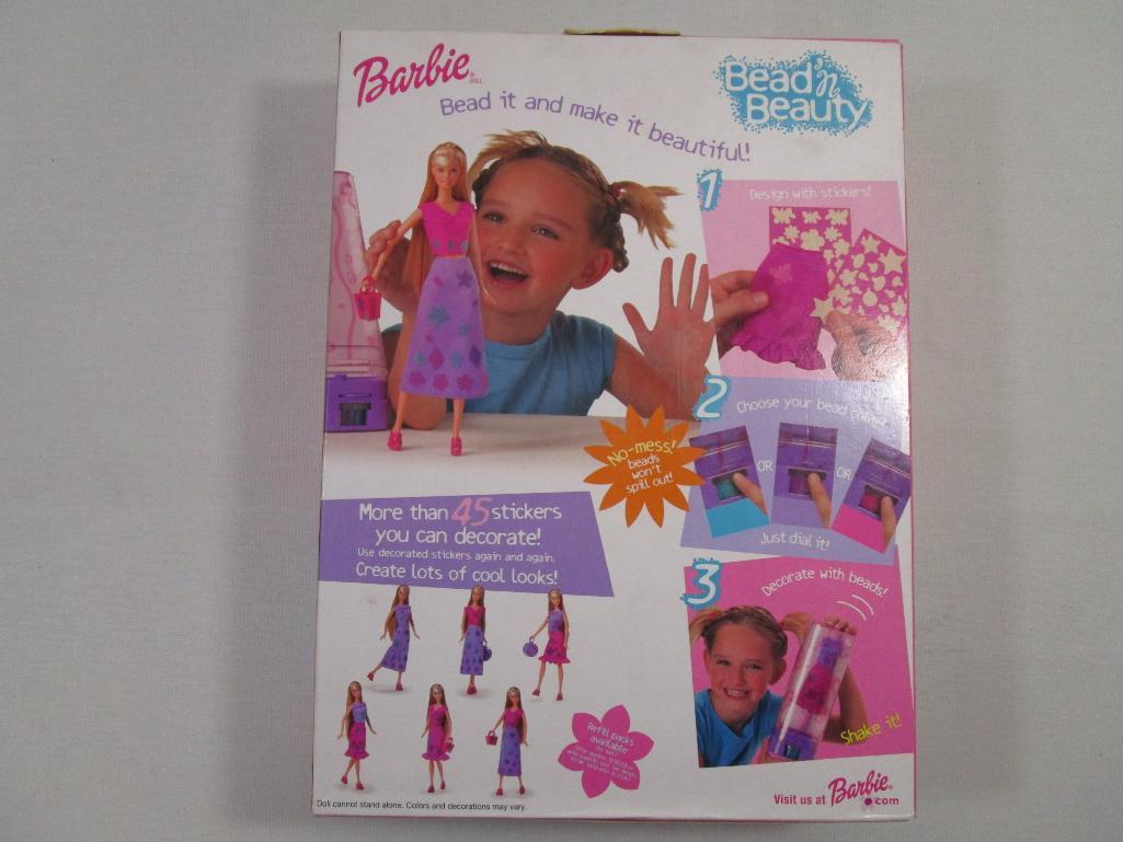 Bead 'n Beauty Barbie Doll, NRFB, 2001 Mattel, 1 lb 10 oz