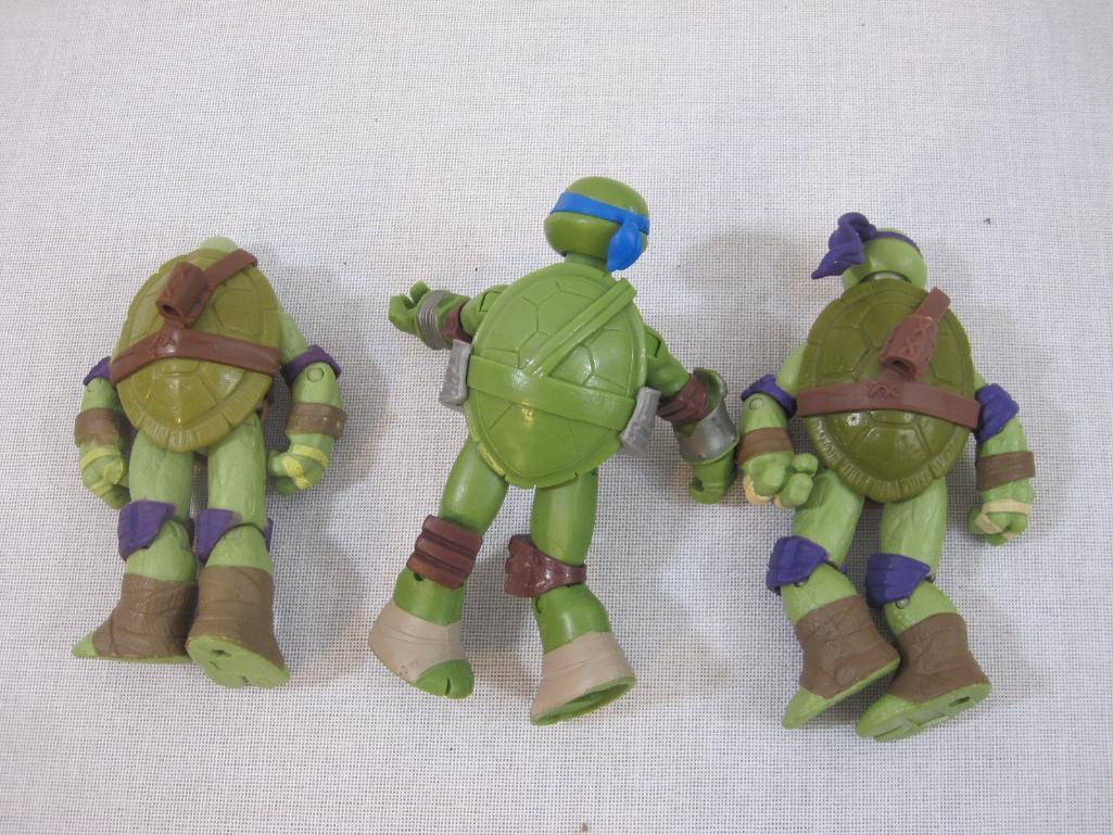 Five Teenage Mutant Ninja Turtles Action Figures, 13 oz