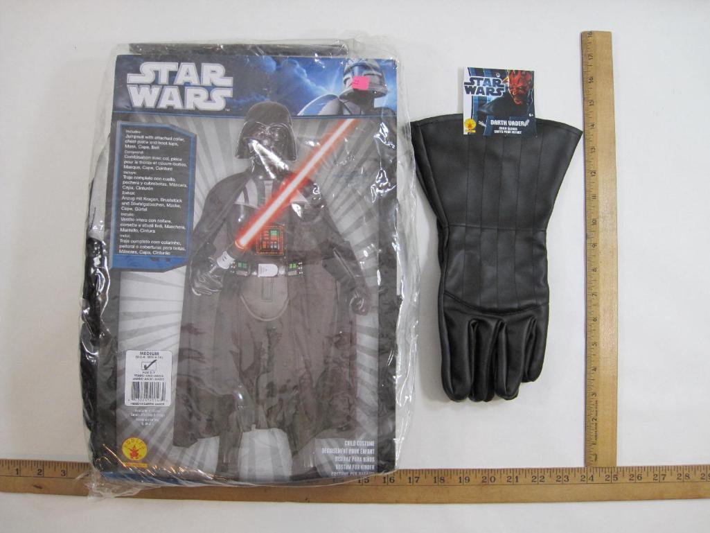 Star Wars Darth Vader Children's Costume and Gloves, size medium (5-7 years), 1 lb 10 oz