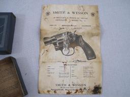 Two Vintage Smith & Wesson Boxes for 38 Military & Police Revolver Airweight Model No. 12 and 38