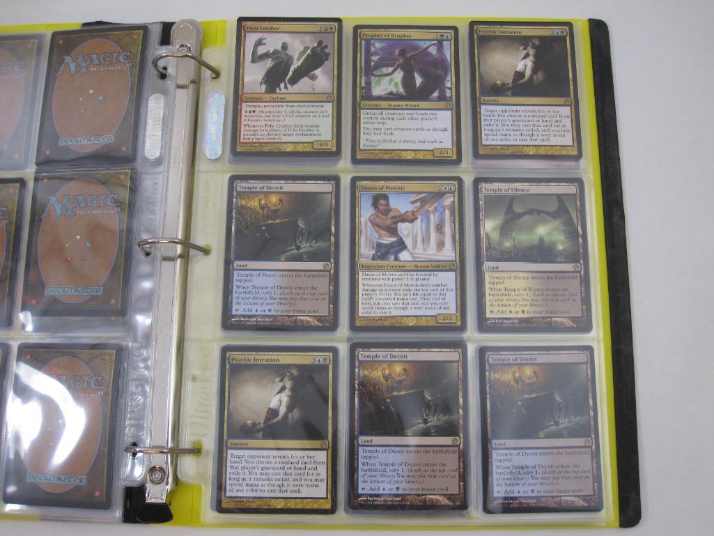 Binder of Rare and Mythic Magic the Gathering Cards from Theros and Journey into Nyx, 1 lb 8 oz