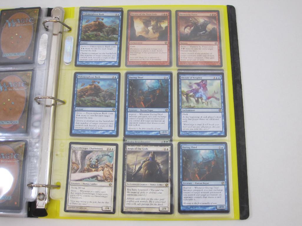 Binder of Rare and Mythic Magic the Gathering Cards from Theros and Journey into Nyx, 1 lb 8 oz