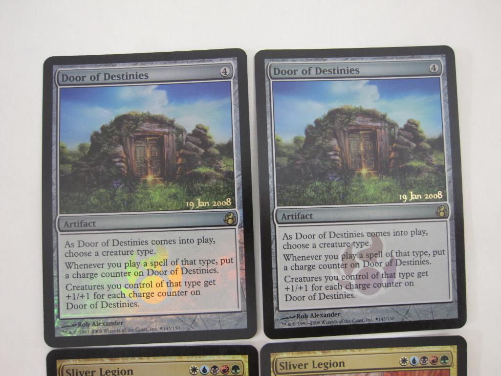 Magic the Gathering Cards from Slivers Deck including Sliver Overlord, 2 foil Sliver Legion