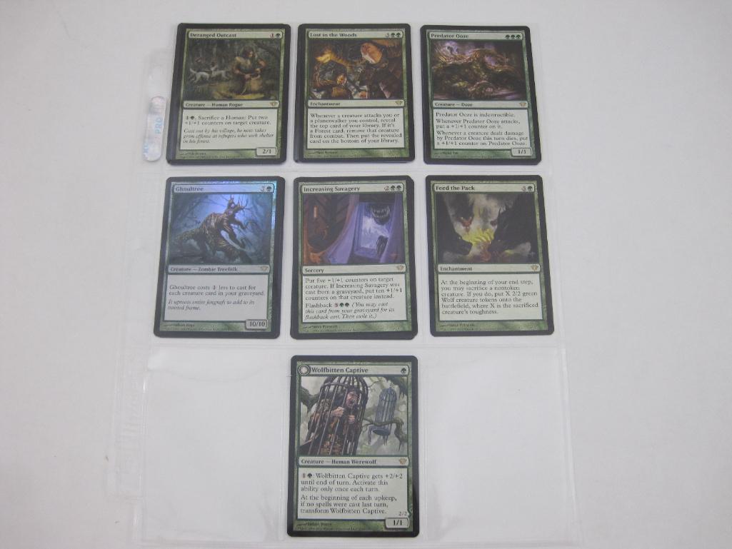 Magic the Gathering Cards: RARES/MYTHICS from Dark Ascension including Vorapede, Archangel's Light,