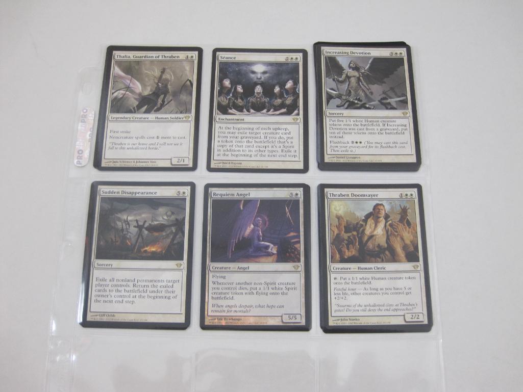 Magic the Gathering Cards: RARES/MYTHICS from Dark Ascension including Vorapede, Archangel's Light,