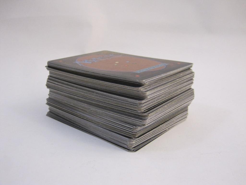 Over 100 Magic the Gathering Cards from Revised Set including Earthbinds and more, 6 oz