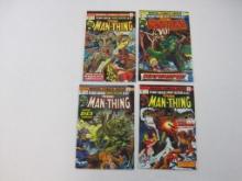 Four The Man-Thing Comic Books, Issues No. 8-11, Aug-Nov 1974, Marvel Comics Group, 7 oz
