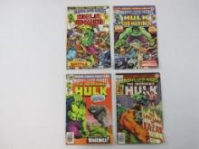 Four Marvel Super-Heroes Comics Includes Hulk And Sub-Mariner #51, 55, July, Jan 19775-76, The