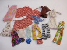 Assorted Vintage Barbie Outfits and Clothes, 4 oz