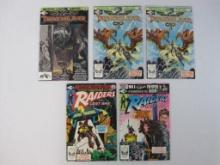 Five Marvel Comics Group Comics includes Dragonslayer #1, Two #2, Oct-Nov 1982, Raiders of the Lost