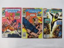 Guardians Of The Galaxy, Three Marvel Comics Issues No. 9-11, Feb-Apr 1991, 5 oz