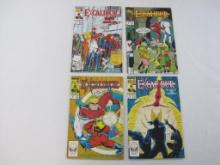 Excalibur, Four Marvel Comics, Issues No. 8-11, May-Aug 1989, 7 oz