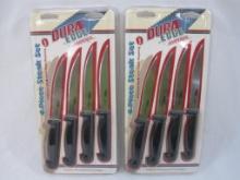 Eight Dura Edge Steak Knives by Imperial, New in Package