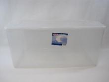Sterilite Clear Storage Container, 105 Quart with Lid