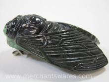 Life-sized Plastic Cicada Clip On Pin