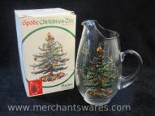 Spode Christmas Tree 2.5 Qt Pitcher in Original Box, 3 lbs 1 oz