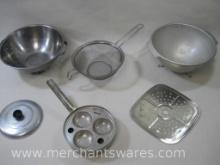 Colanders, Basket Strainer, Egg Poacher and More