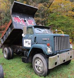 1981 GMC Brigadeer dump truck-Cummins engine, RUNS