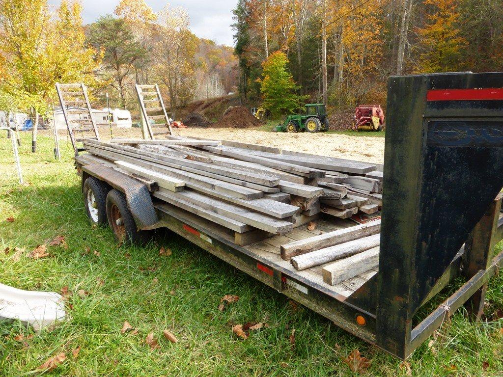 2002 Ridgeline 10,000 lb 18 ft 5th wheel trailer